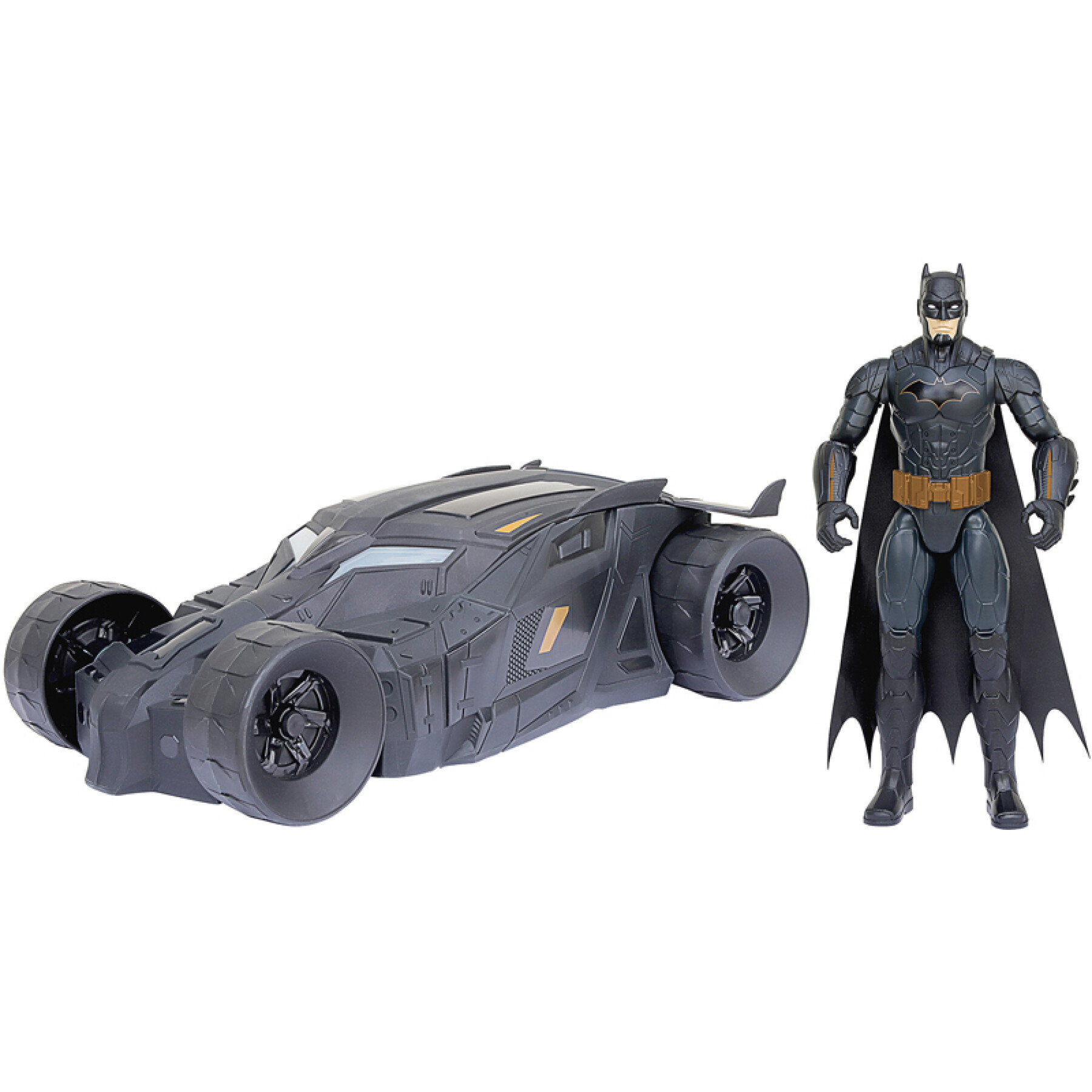 Figura de acción de Batman con vehículo Spin Master