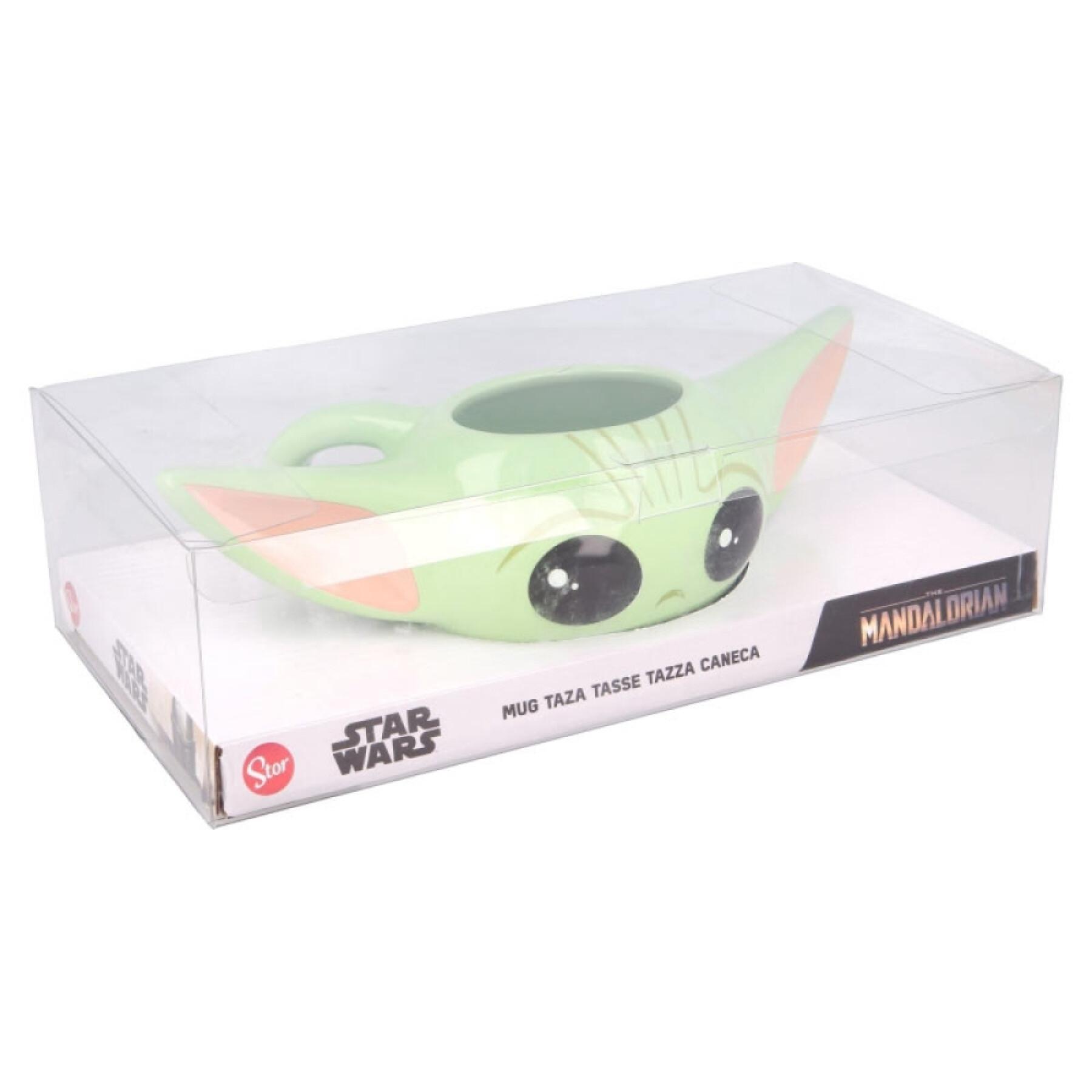 Taza de cerámica Star Wars Baby Yoda 3D 380 ml