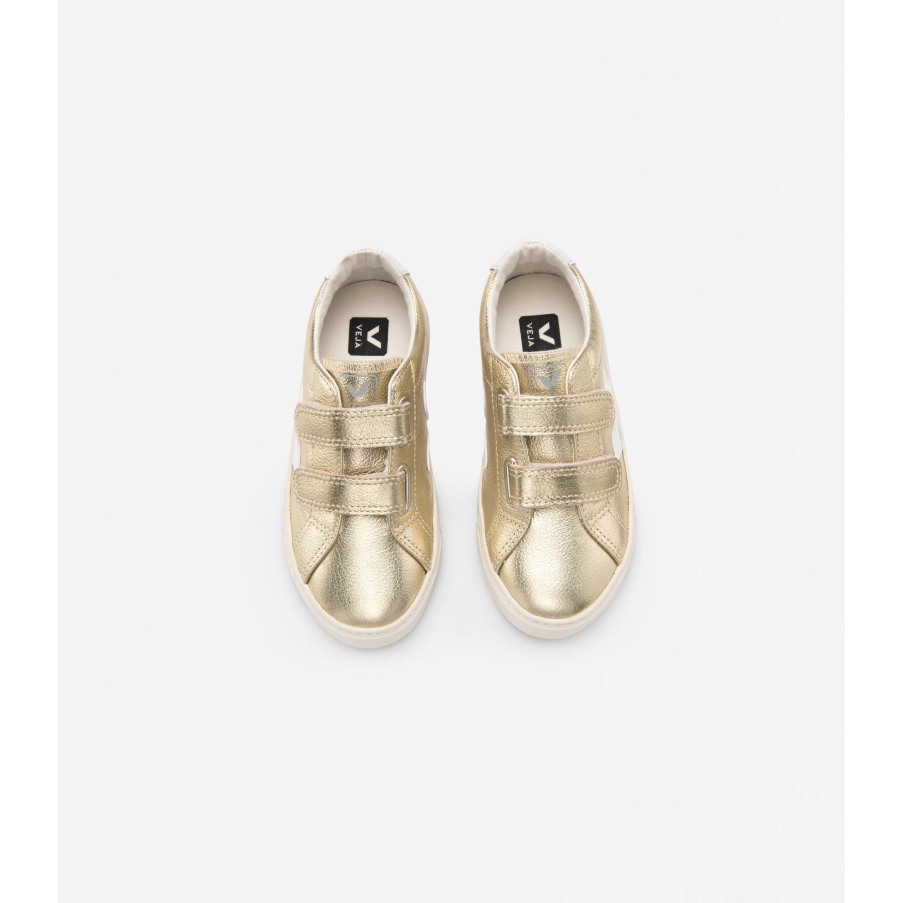 Zapatos para niños Veja Esplar Leather Gold