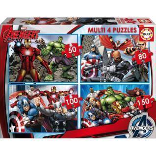 Puzzle de 50 a 150 piezas Avengers
