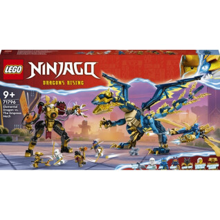 Juegos elementales de construcción dragón vs robot Lego Ninjago