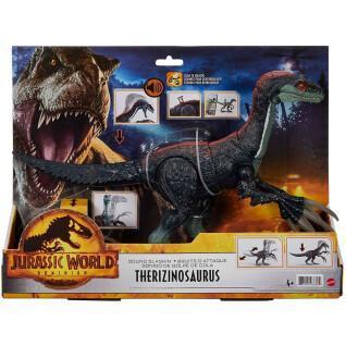 Figura con golpeteo Mattel Jurassic World Therizinosaurus