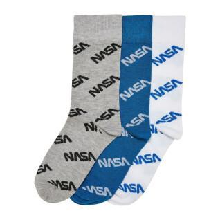 Calcetines infantiles Mister Tee Nasa Allover (x3)