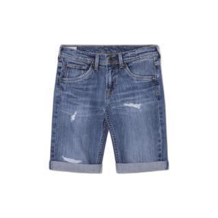 Pantalones cortos para niños Pepe Jeans Jeans Cashed Repair