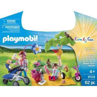 Juegos de imaginación Maleta de picnic familiar Playmobil