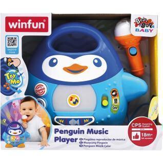 Reproductor mp3 para bebés Winfat Pingouin karaoké