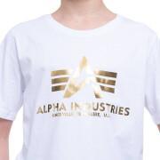 Camiseta para niños Alpha Industries Basic Foil Print