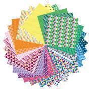 60 hojas de origami Avenue Mandarine Geometric 20 x 20 cm, 70g