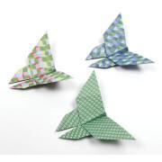 60 hojas de origami Avenue Mandarine Geometric 20 x 20 cm, 70g