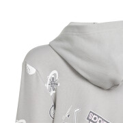 Sudadera con capucha y cremallera infantil adidas Brand Love