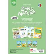 Juegos educativos en mi cuaderno de vacaciones Zen y naturaleza de CE1 a CE2 Auzou