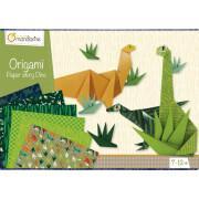 Caja creativa - origami dino Avenue Mandarine