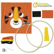 Galería de imágenes del kit de costura Avenue Mandarine Tambourin Tigre