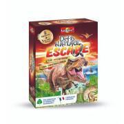 Juegos de mesa retos naturaleza escape - dinosaurios Bioviva