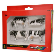 Figurita - vacas frisadas Britains Farm Toys (x4)