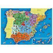 Puzzle de 137 piezas Diset España Prov -Autonomías