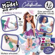 Juego de ropa para muñecas Educa My Model Doll Design Celebration