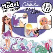 Juego de ropa para muñecas Educa My Model Doll Design Celebration