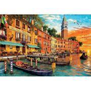 Puzzle de 6000 piezas Educa Puesta Sol Venecia