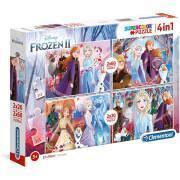 Puzzle 2 x 20 2 x 60 piezas Frozen