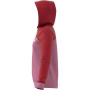 Sudadera con capucha para chicas adidas Colorblock Full-Zip