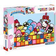 Puzzle de hasta 24 piezas Hello Kitty