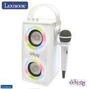Altavoz portátil bluetooth® de moda + micrófono y efectos luminosos Lexibook IParty®