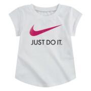Camiseta de bebé niña Nike Swoosh JDI