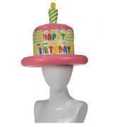 Sombrero hinchable tarta de cumpleaños para niños OOTB