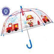 Paraguas infantil con campana de incendios Perletti
