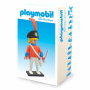 Figurita vintage de oficial de la guardia Plastoy Playmobil