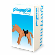 Estatuilla vintage de caballo Plastoy Playmobil