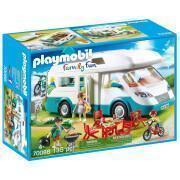 Familia de caravanas de verano Playmobil
