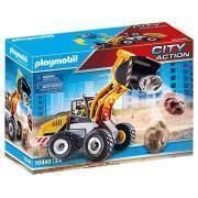 Excavadora coche ciudad acción Playmobil