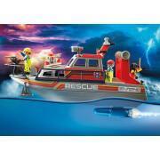 Yate de salvamento marítimo Playmobil City Rescue