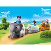 Tren de animales en miniatura 1.2.3 Playmobil