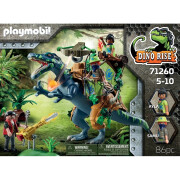 Juegos de construcción spinosaurus y fighter Playmobil