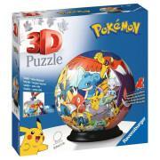 Puzzle 72 piezas 3d ball - pokémon Ravensburger