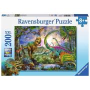 Puzzle 200 piezas xxl el reino de los dinosaurios Ravensburger