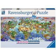 Puzzle de 2000 piezas Maravillas del Mundo Ravensburger