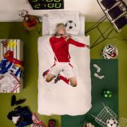 Funda nórdica y funda de almohada para niños Snurk Soccer Champ