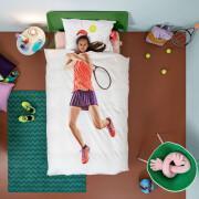 Funda nórdica y funda de almohada para niños Snurk Tennis Pro Light