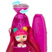 Mini muñeca con 6 accesorios VIP Pets Mini Glam Gems